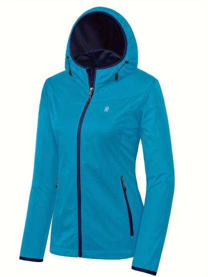 Women's WaterproofLightweight Hooded Jacket