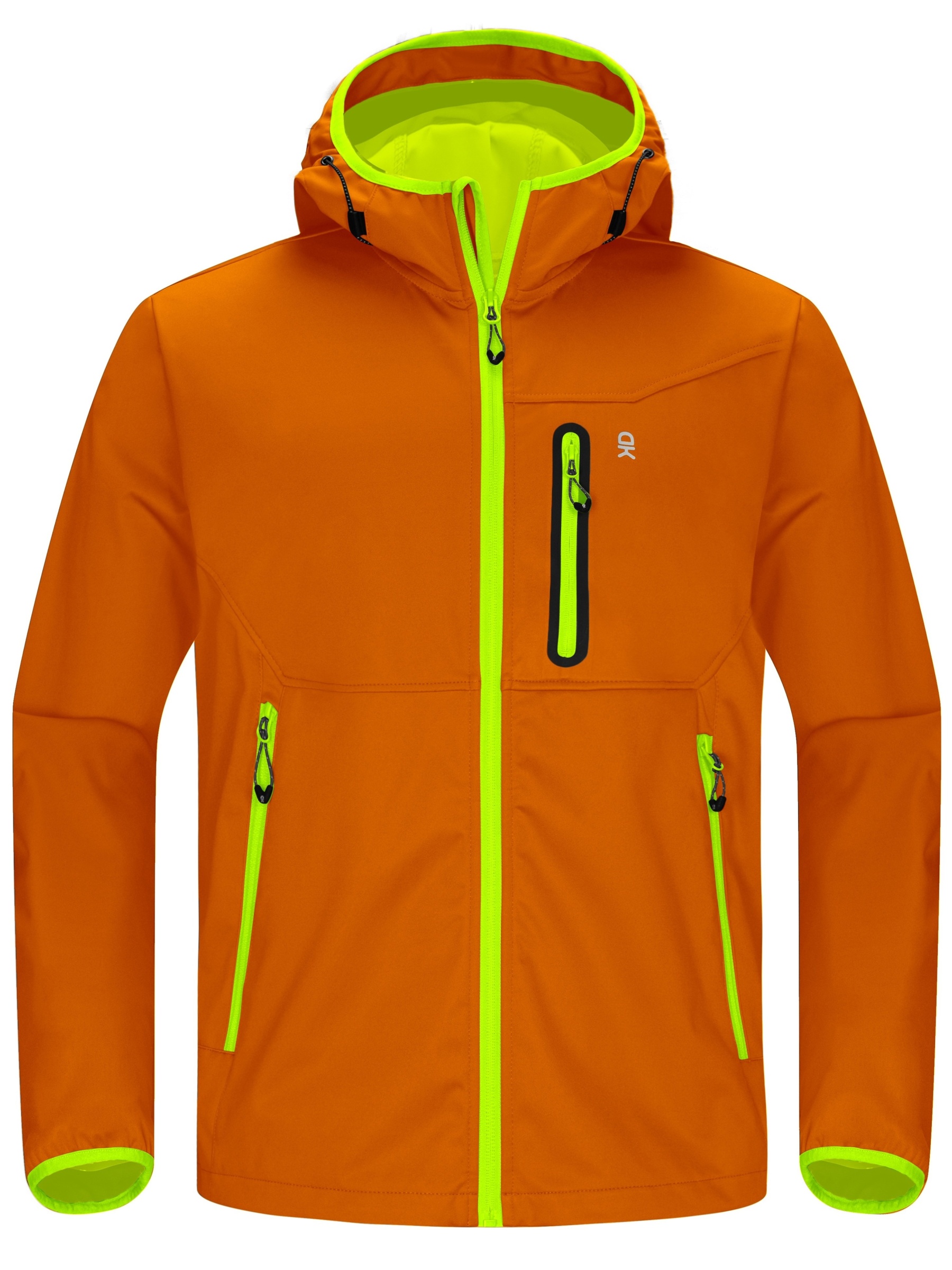 Men's Lightweight Windproof Softshell Hooded Jacket