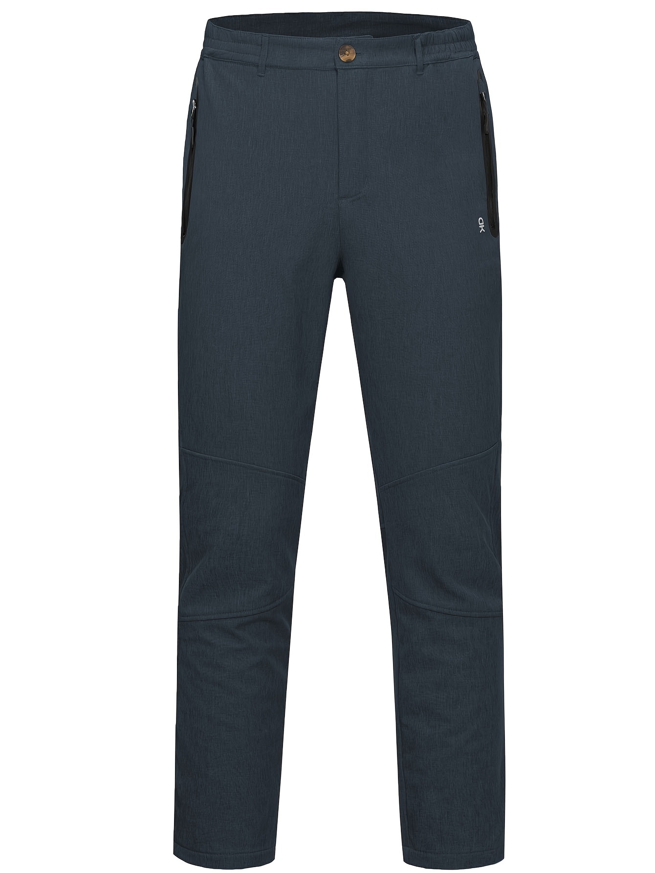 Men's Windproof Fleece Lined Hiking Cargo Pants