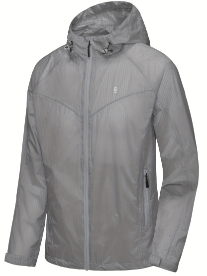 Men's Sun-Protective Hooded Jacket