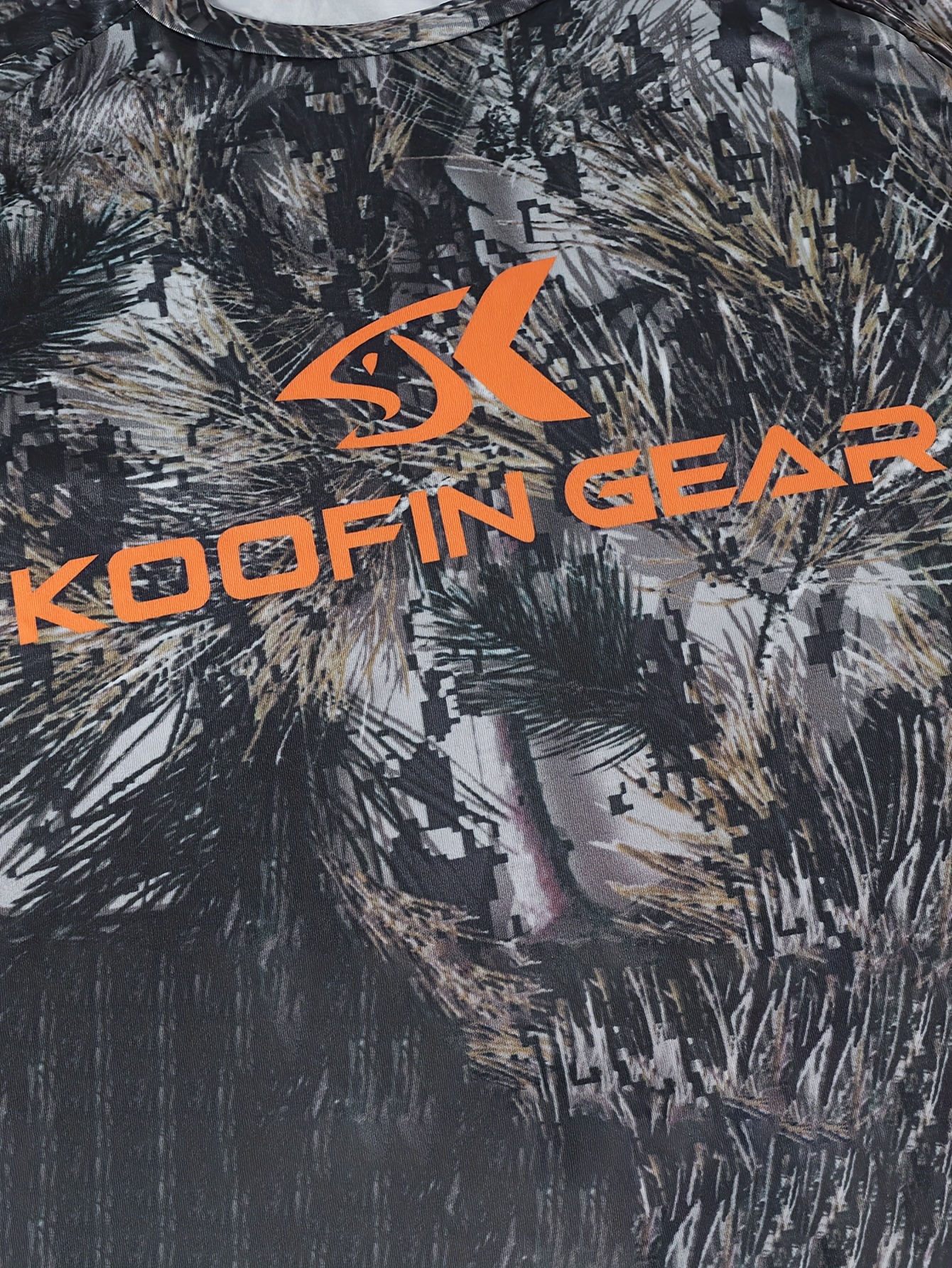 Men's High Performance Tree Camo Long Sleeve Shirt