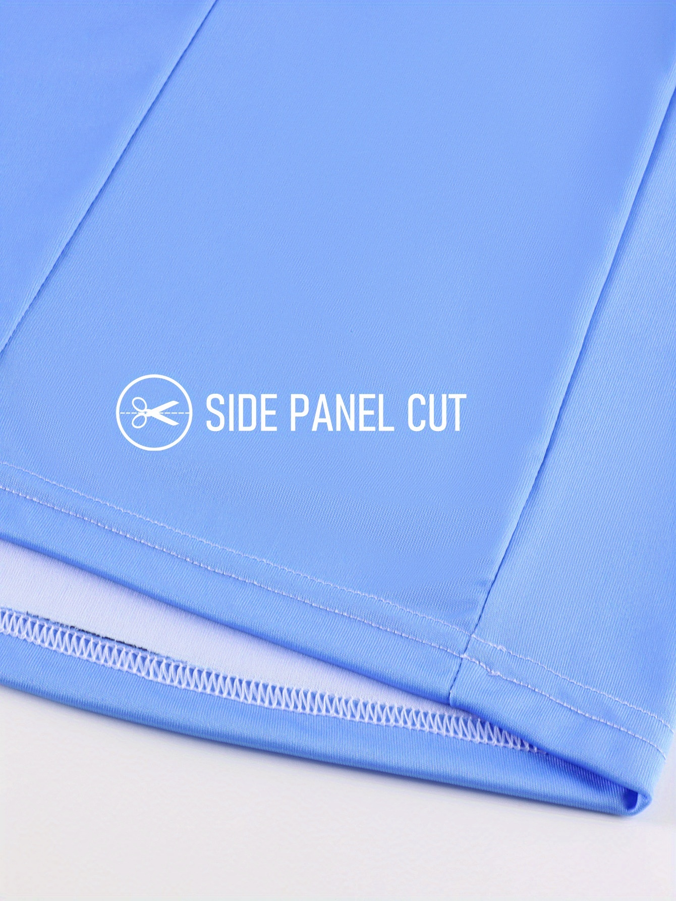 Men's High-Performance Mosaic Blue Camo Hooded Fishing Shirt