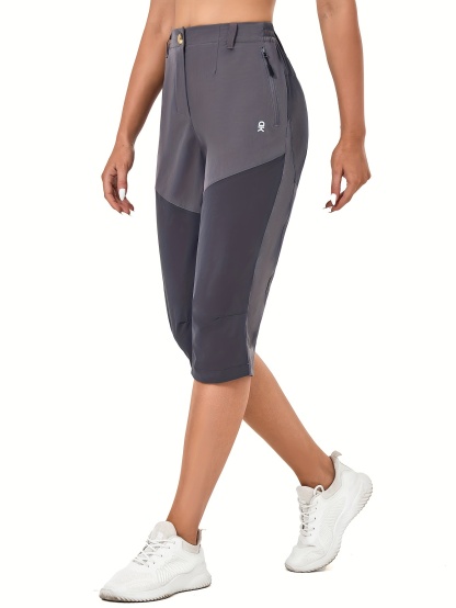 Women's Stretch Capris with Pockets 