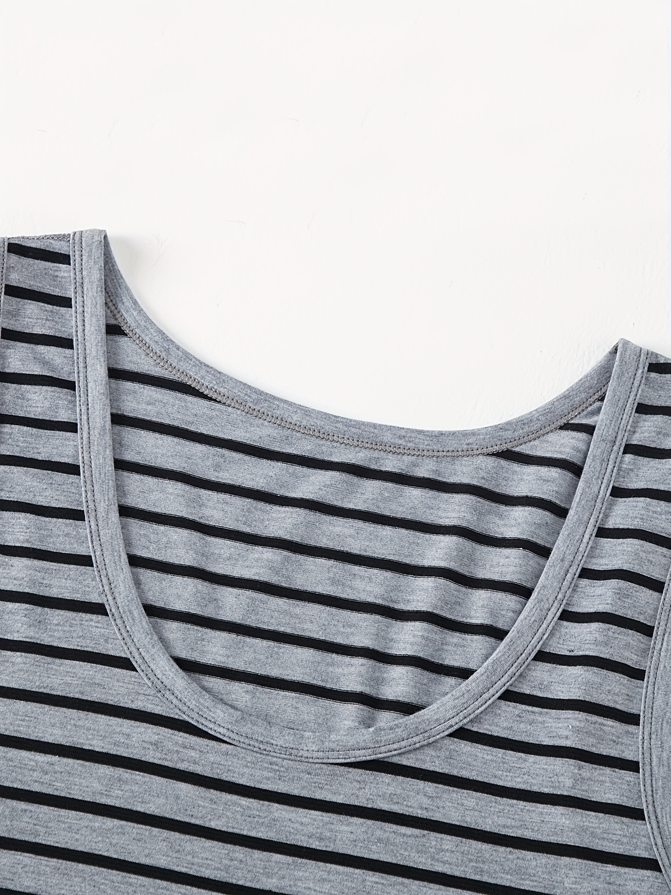 3pcs Men's Striped Tank Tops 