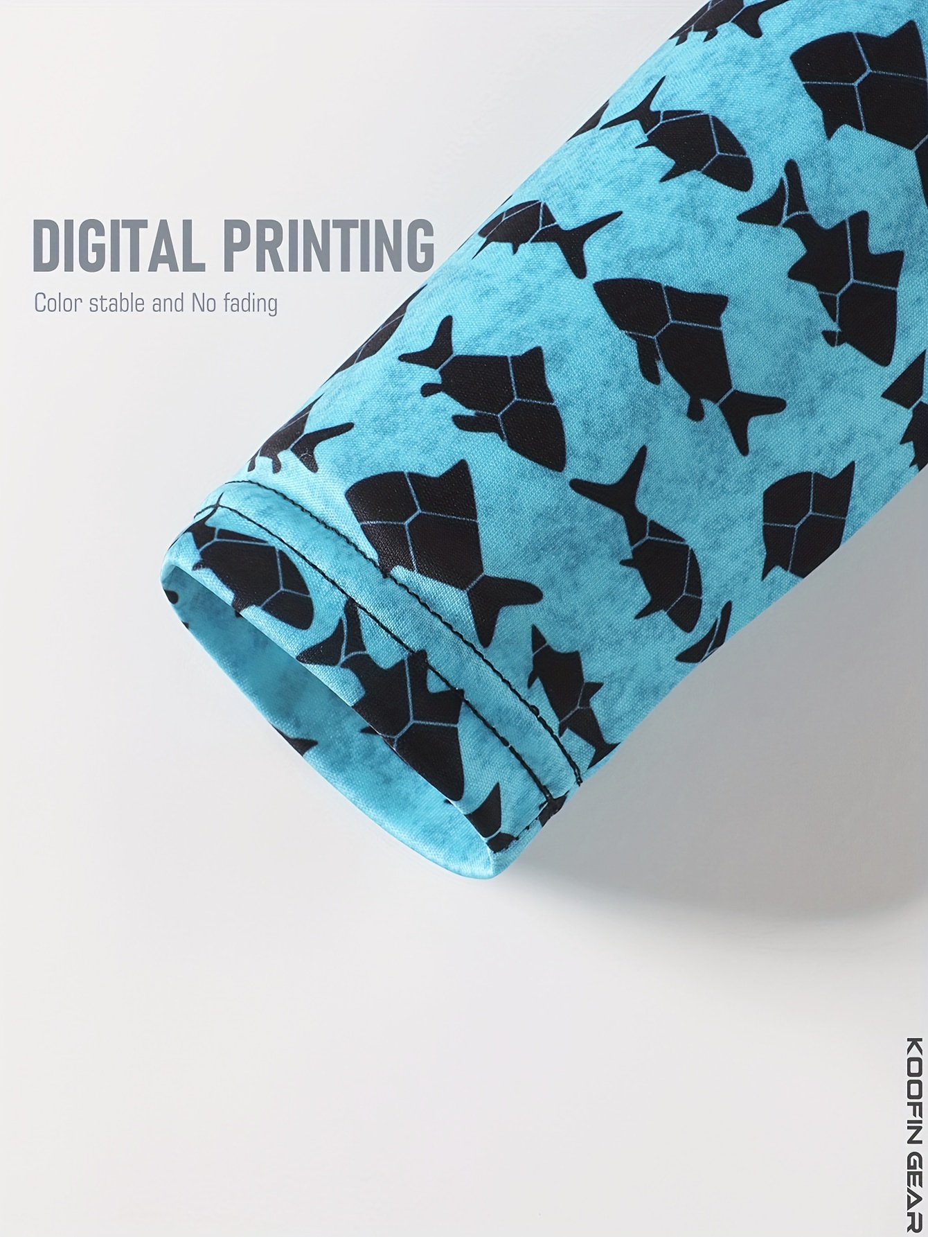 Men'S  Animal Pattern Sports Rash Guard with Hood