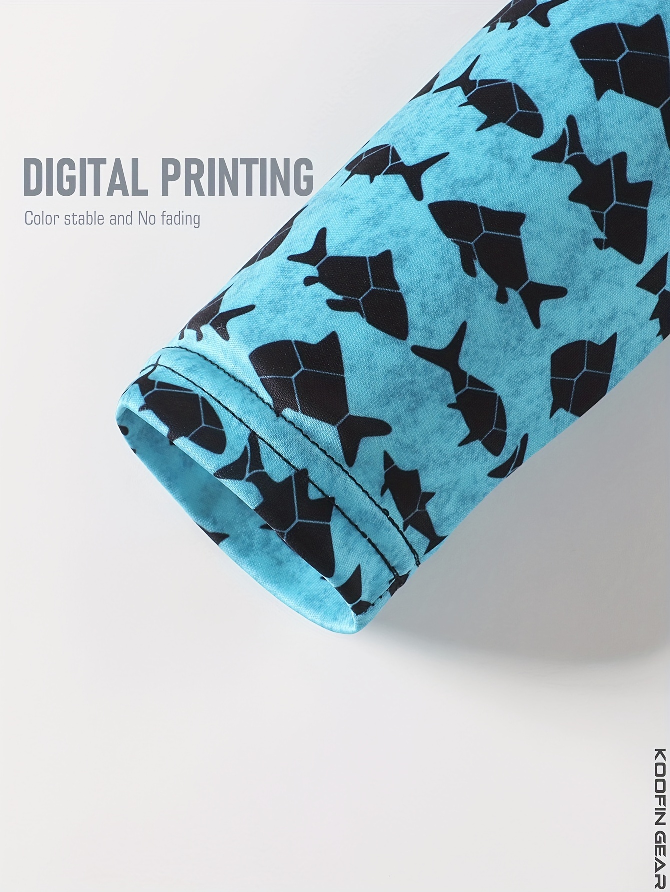 Men'S  Animal Pattern Sports Rash Guard with Hood