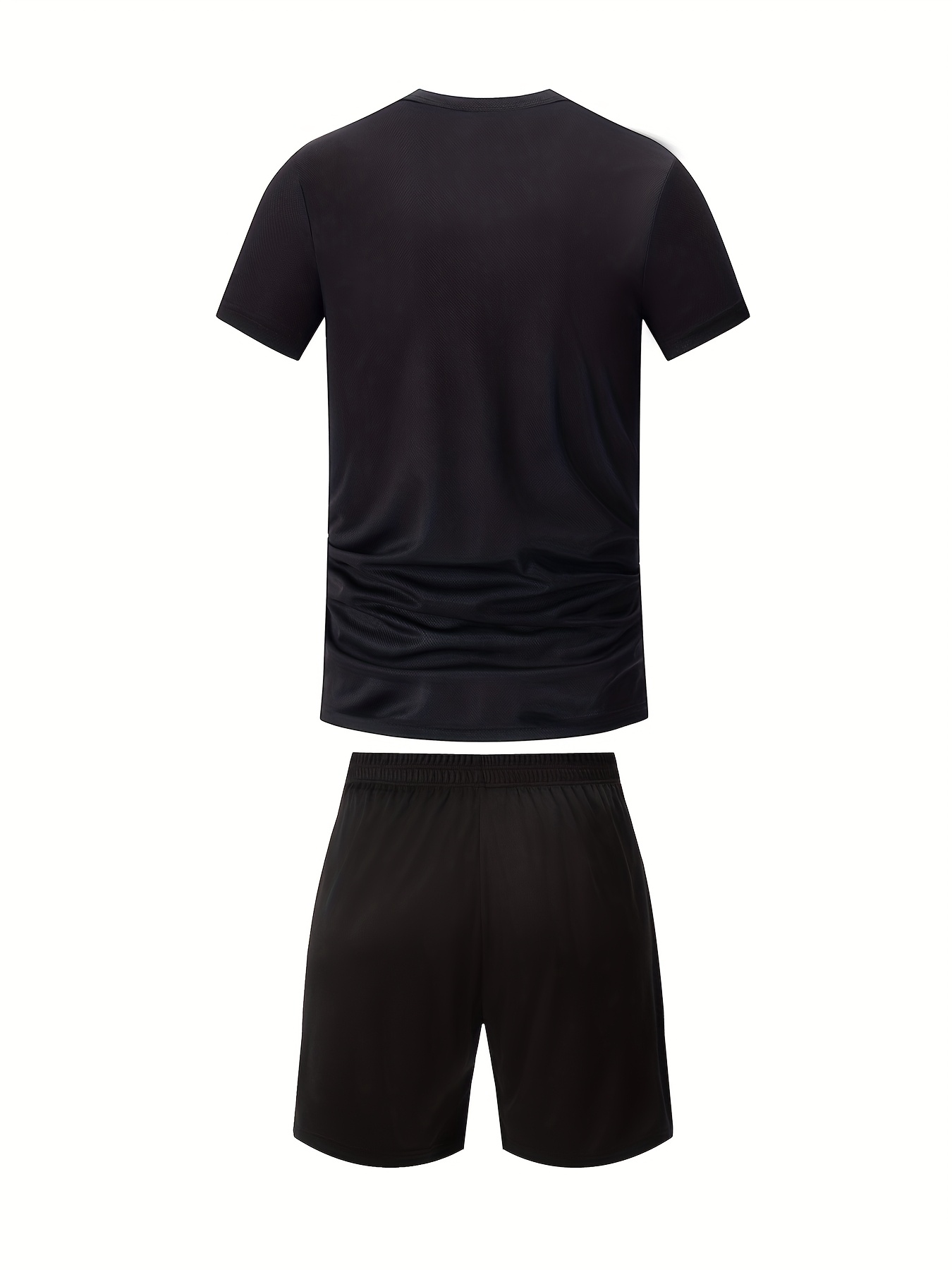 8pcs Set of Men's Short-Sleeve T-Shirt And Shorts for Sports