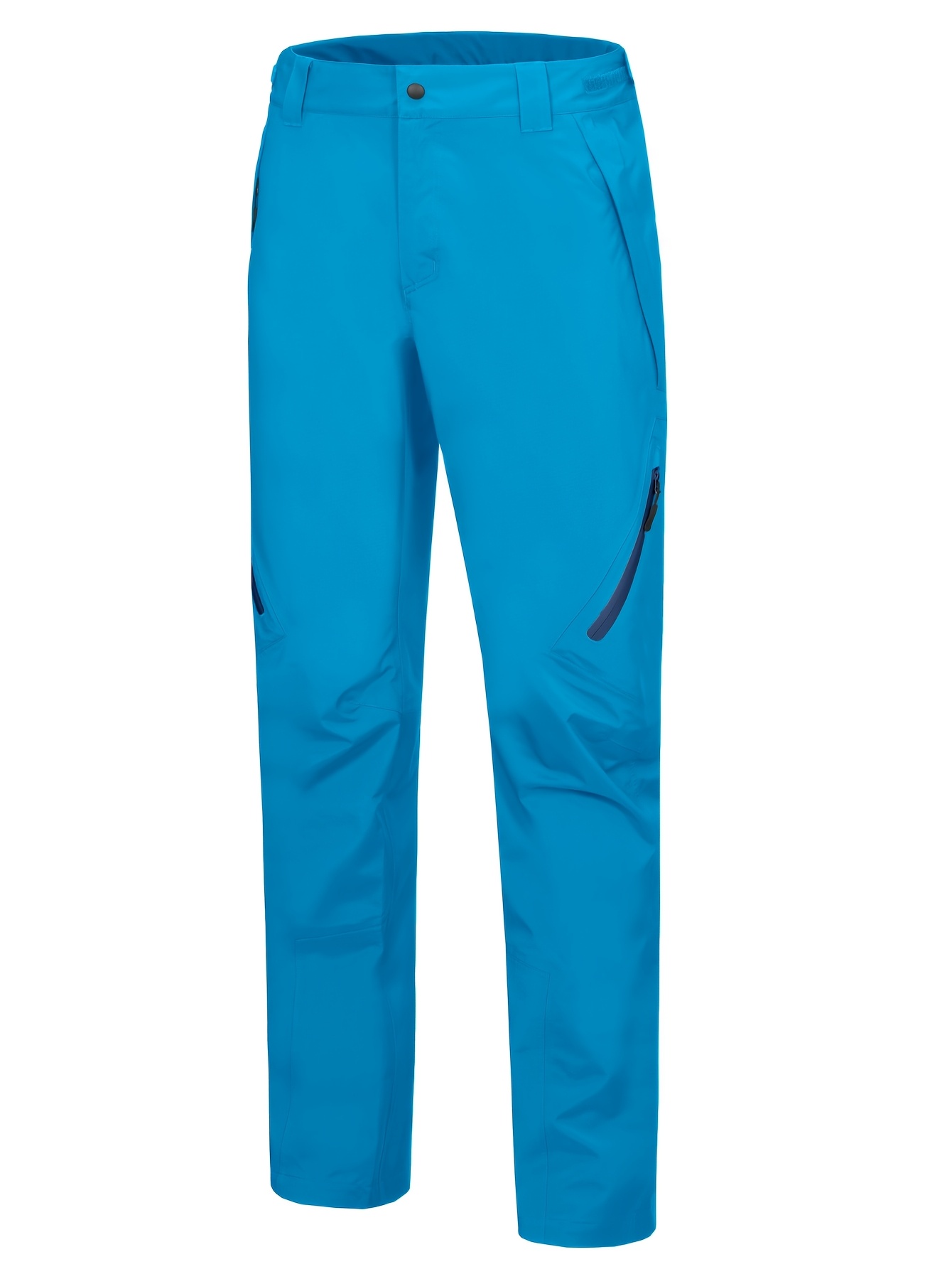 Men's Lightweight Hiking Pants with Multiple Zippered Pockets