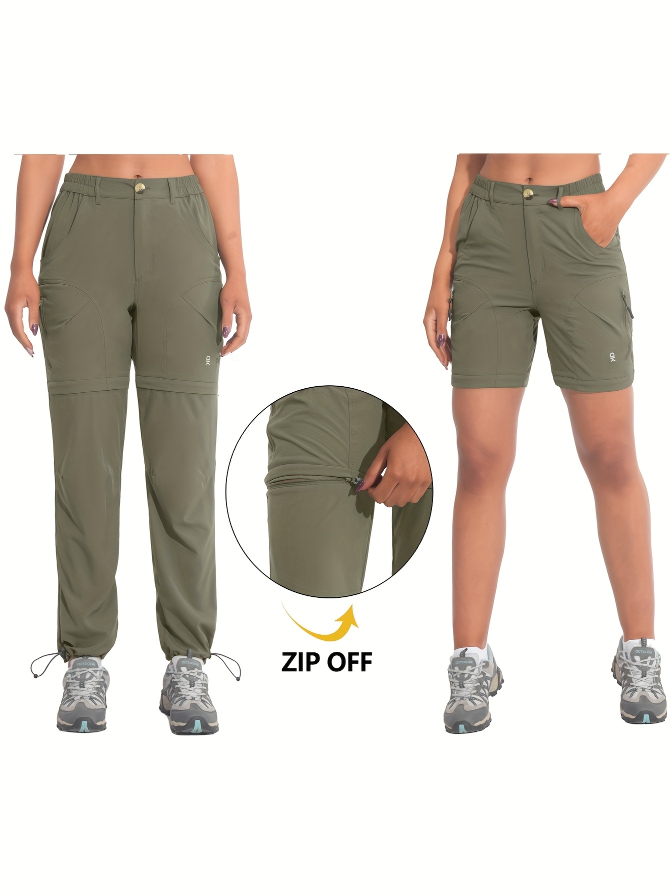 Women'S Hiking Zip Off Pants 