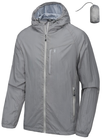 Men's Performance Windbreaker Lightweight packable Jacket