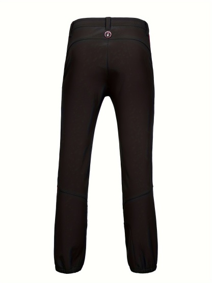 Women's Softshell Hiking Pants with Reinforced Knees & Elastic Cuffs