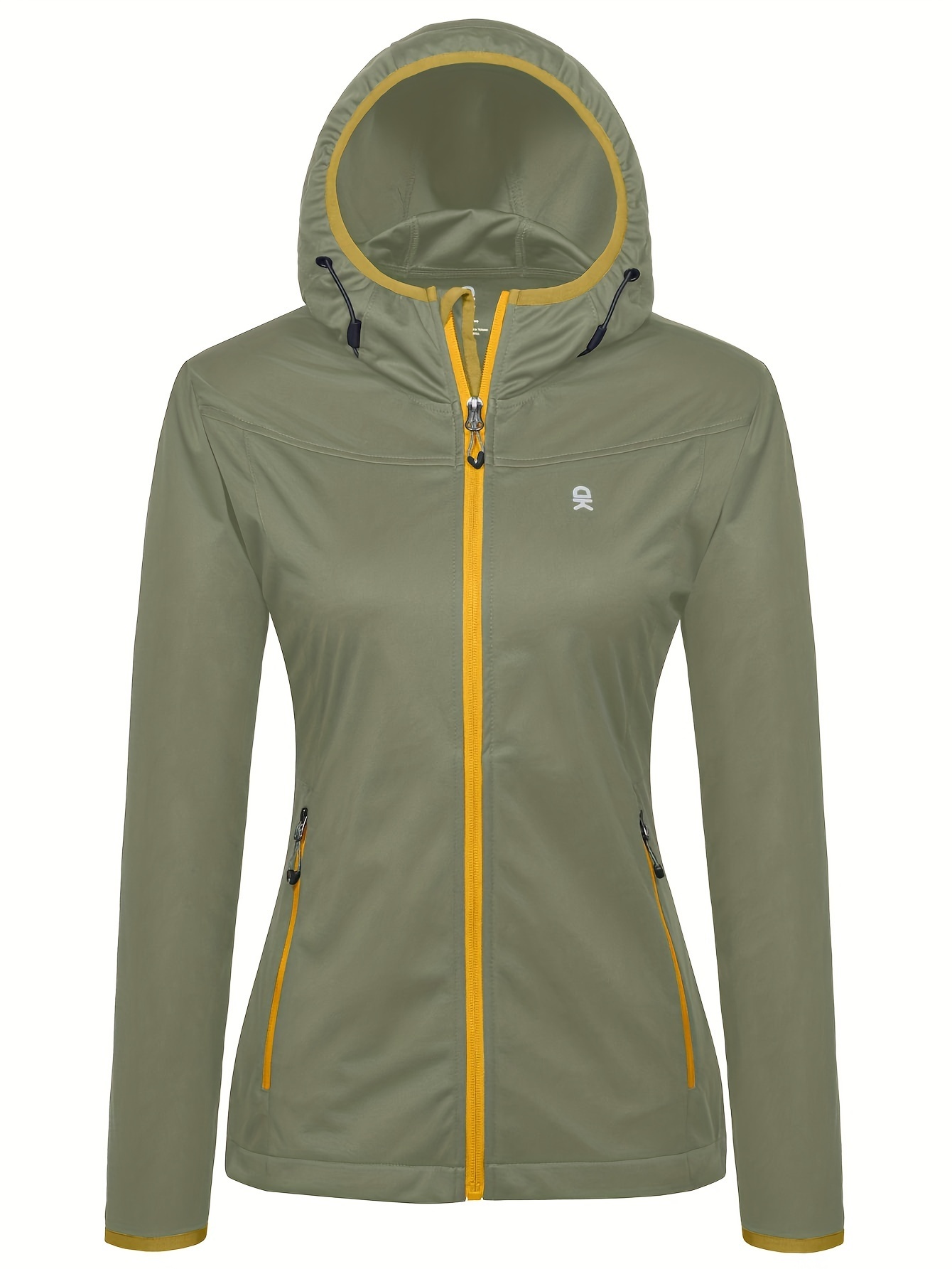 Women's WaterproofLightweight Hooded Jacket