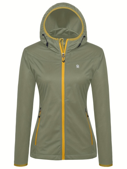 Women's WaterproofLightweight Hooded Jacket