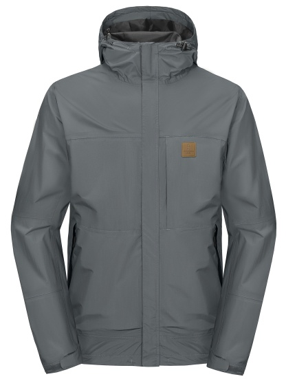 Men's Lightweight Hooded  Jacket With Multi-pocket