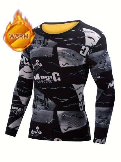 Men's Thermal Fleece-Lined Base Layer 
