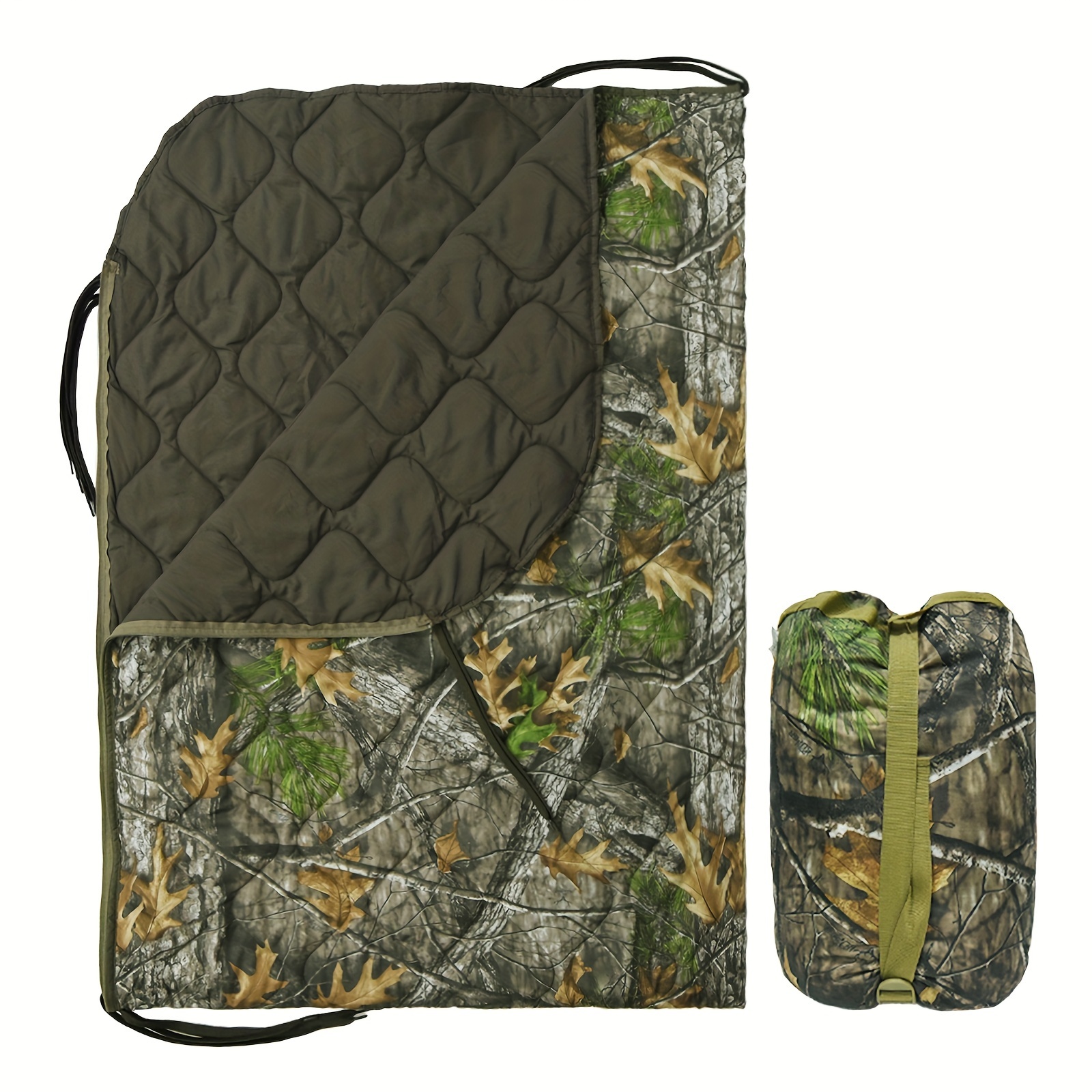  Camouflage Envelope Insulated Sleeping Bag