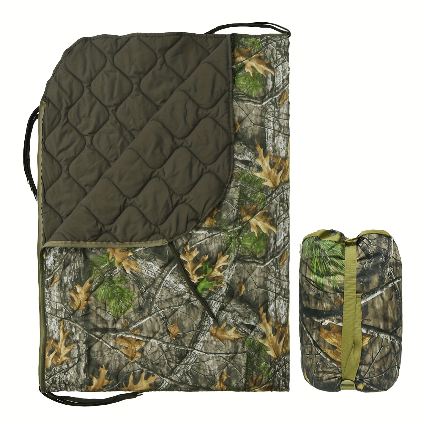  Camouflage Envelope Insulated Sleeping Bag