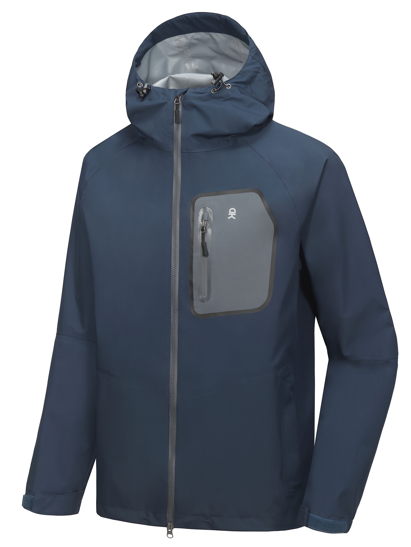 Men's Waterproof Hardshell 3L Rain Jacket 