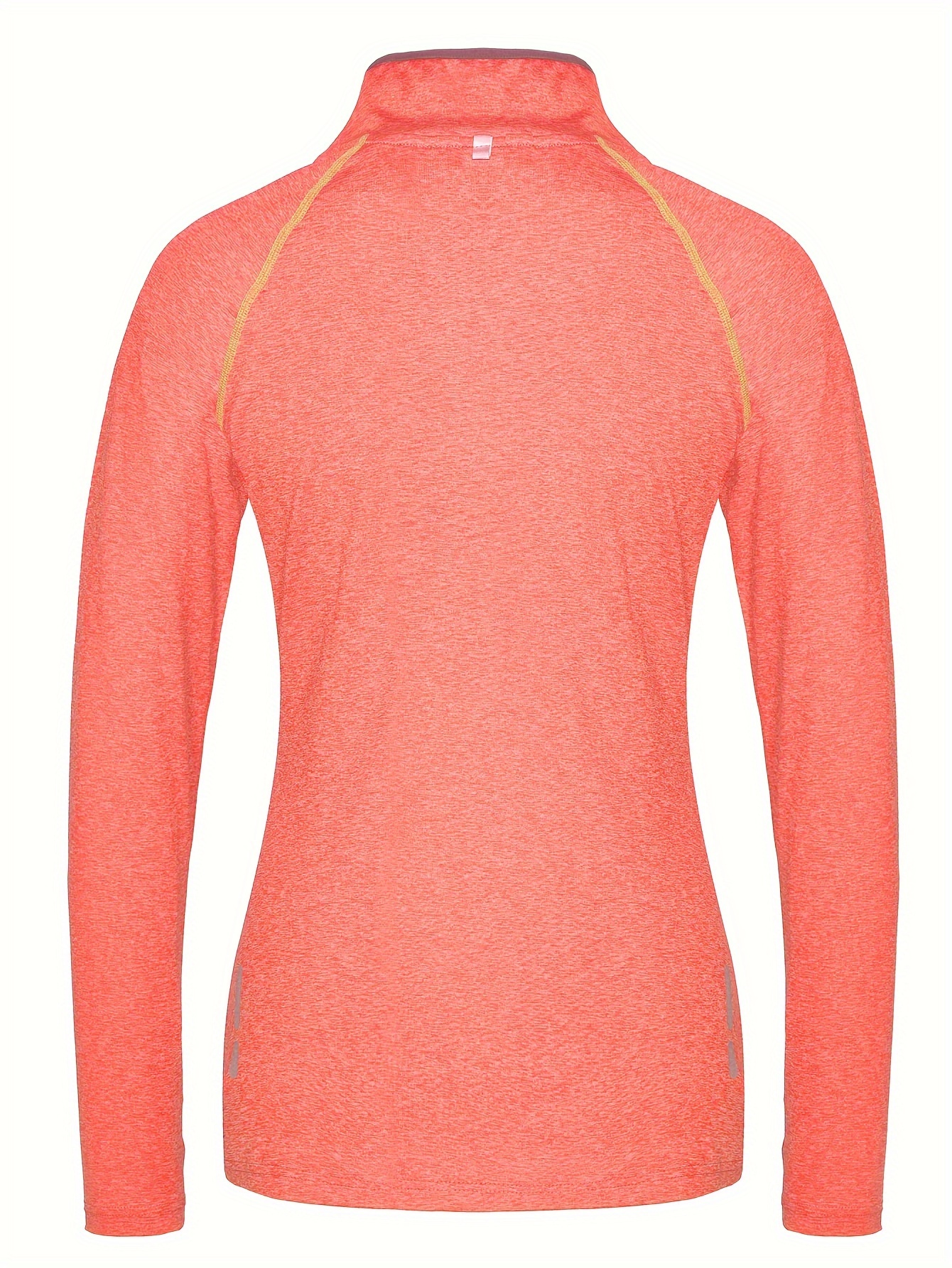 Long Sleeve Quick Dry Women's Half-Zip Moisture Wicking T-Shirt