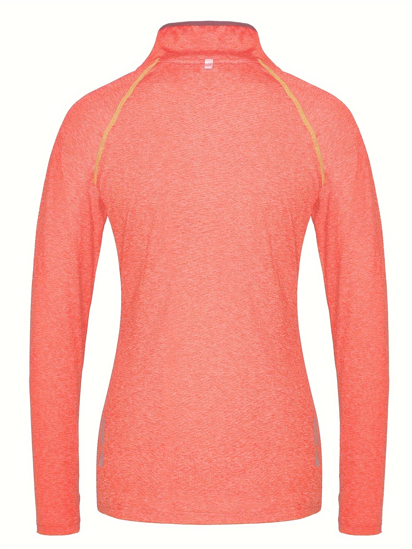 Long Sleeve Quick Dry Women's Half-Zip Moisture Wicking T-Shirt