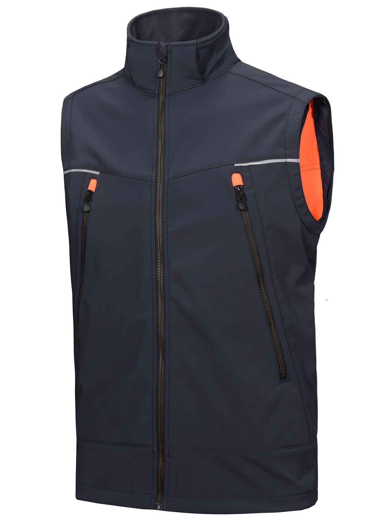 Men's Detachable Sleeves & Hood Softshell Jacket