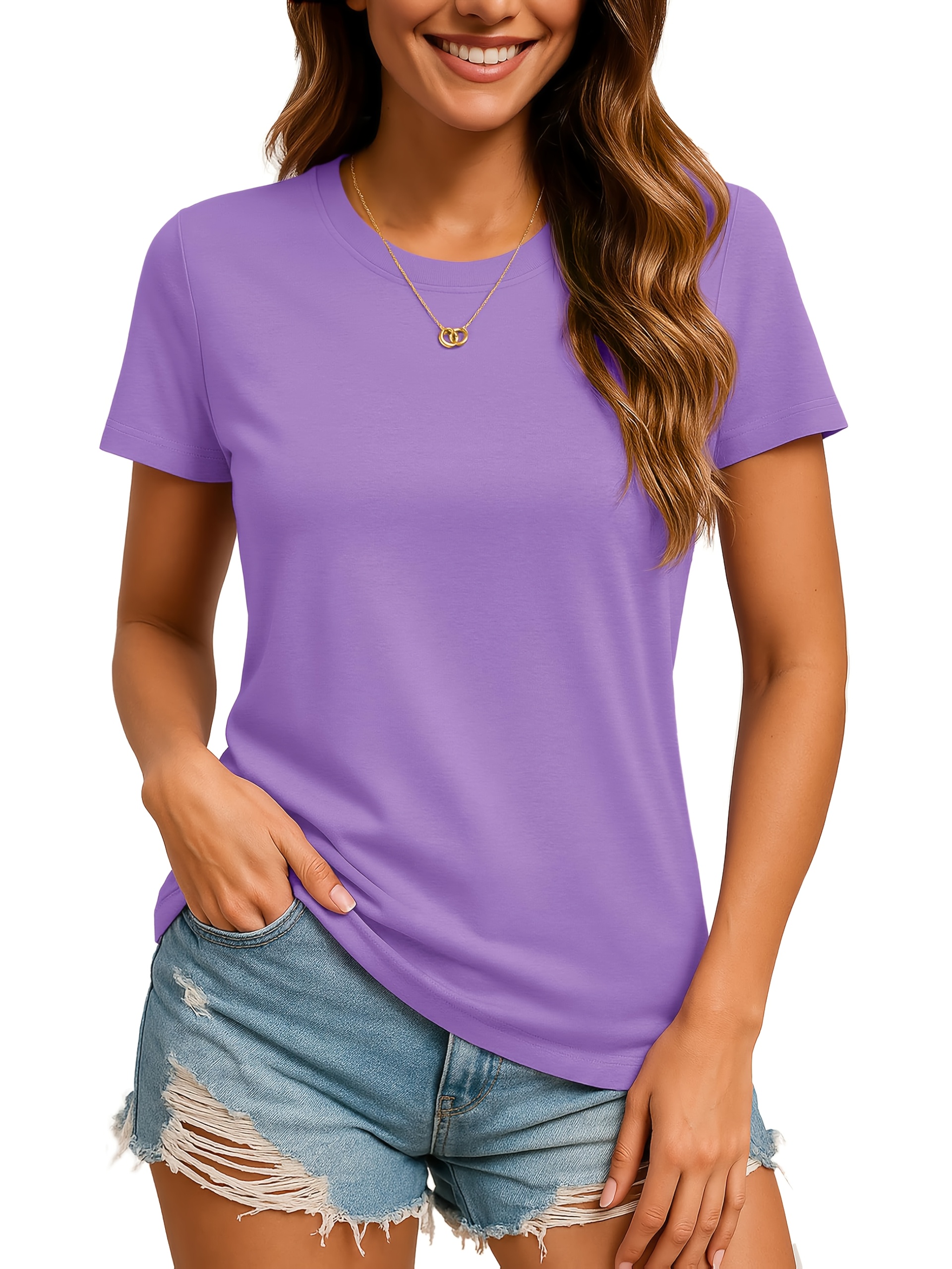 Women's Dopamine Cotton T-Shirt 