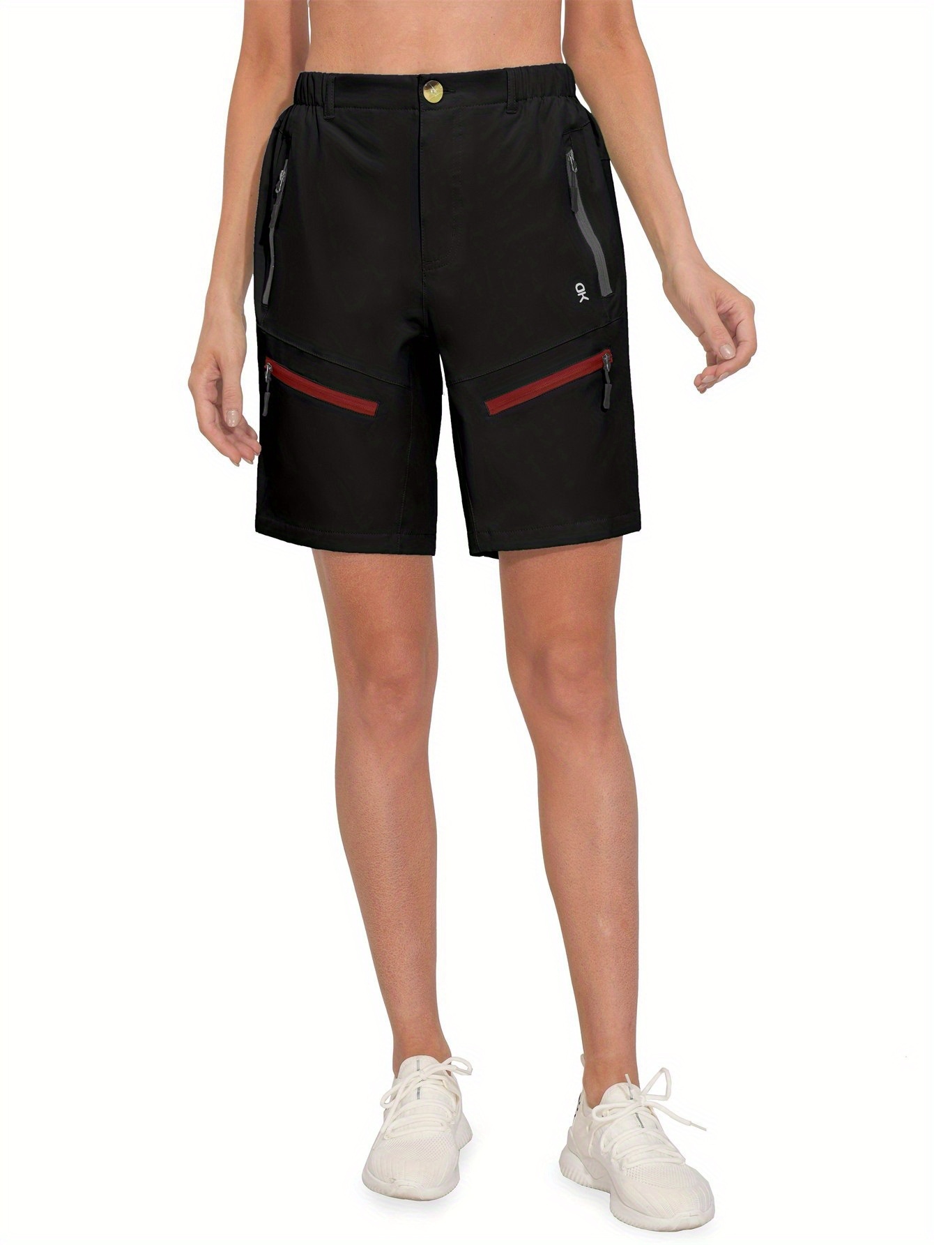 Women'S 9 Inch Inseam Quick Dry Stretch Lightweight Cargo Shorts