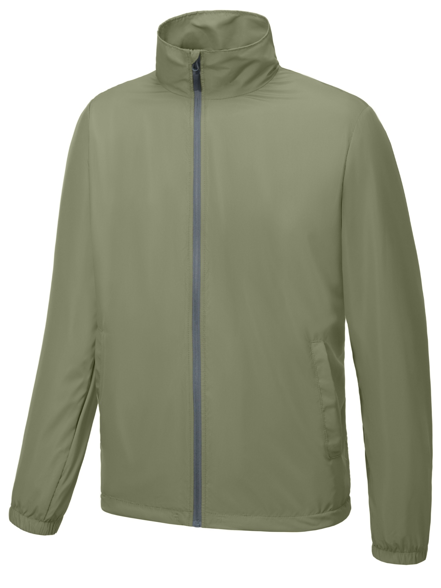 Men Lightweight Breathable Windbreaker Golf Jacket 