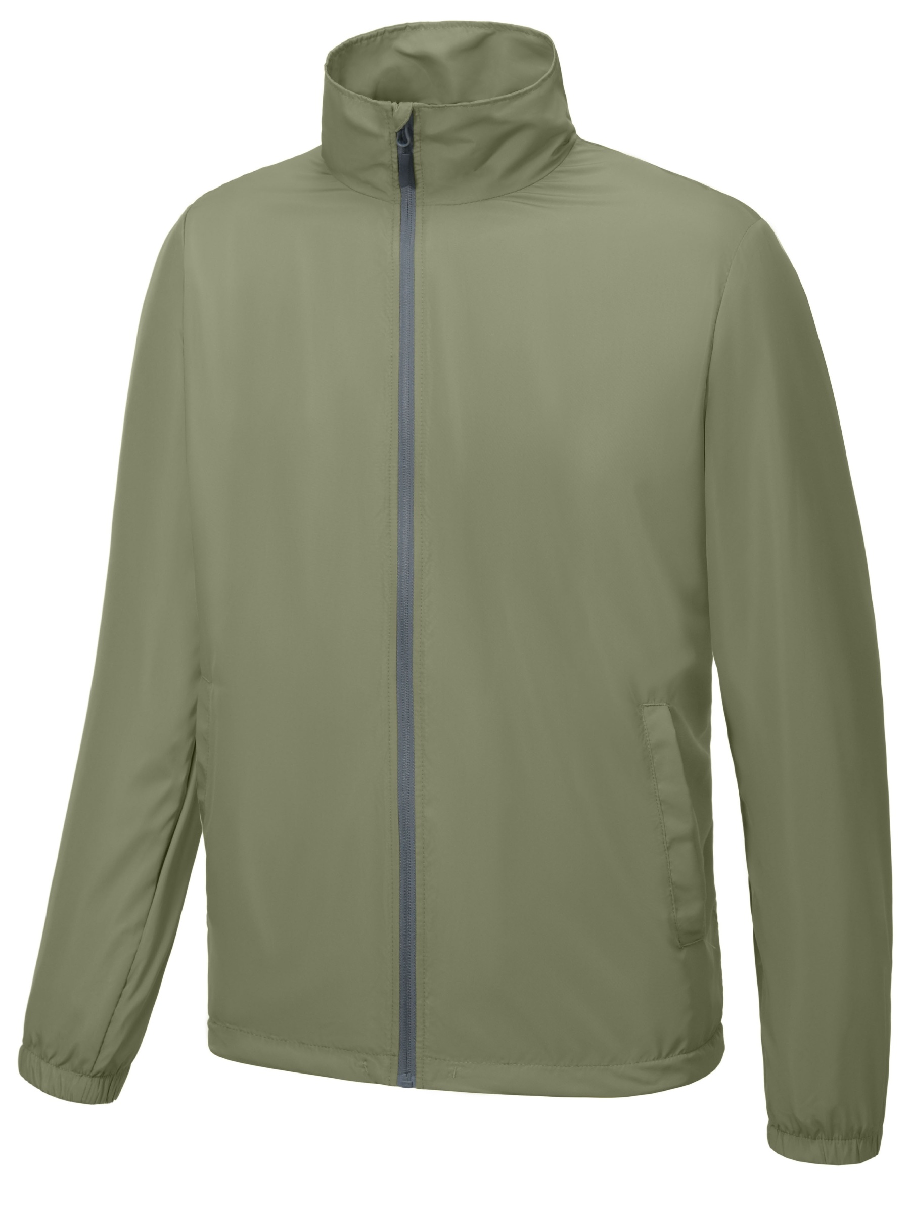 Men Lightweight Breathable Windbreaker Golf Jacket