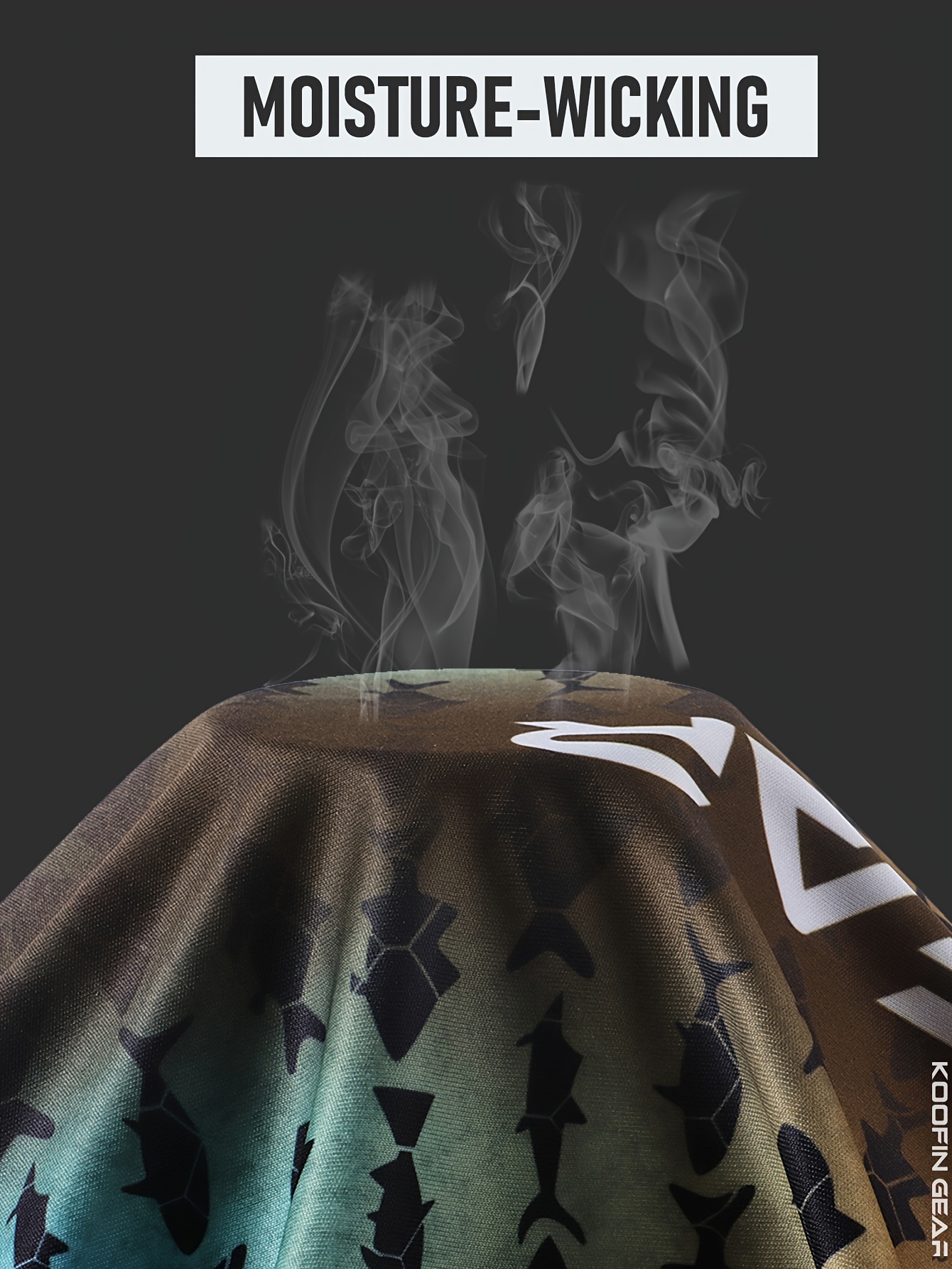 Men'S  Animal Pattern Sports Rash Guard with Hood