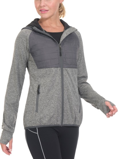  Lightweight Thermal-Lined Women's Hooded Jacket