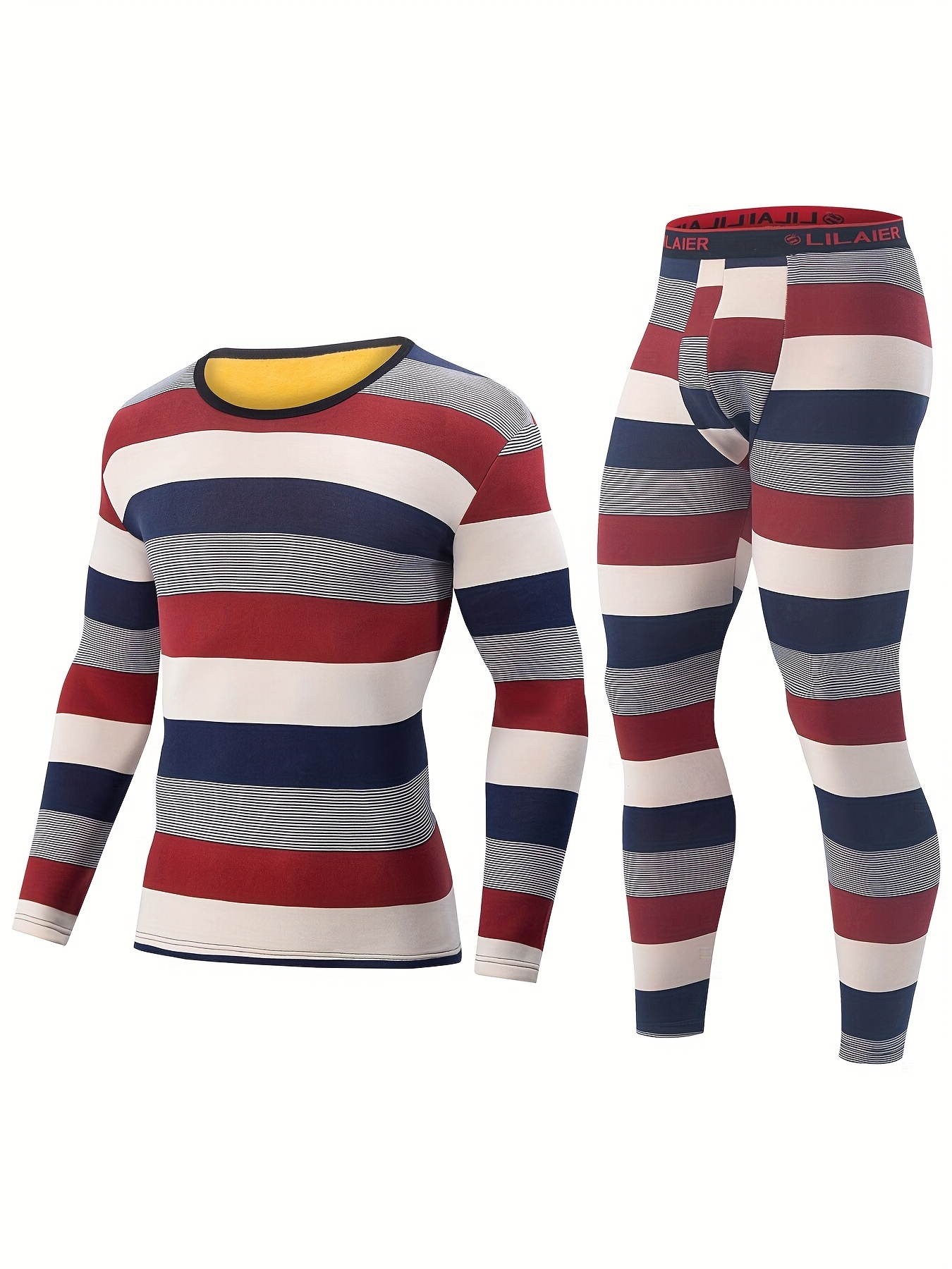 4pcs Men's Thermal Baselayer Set