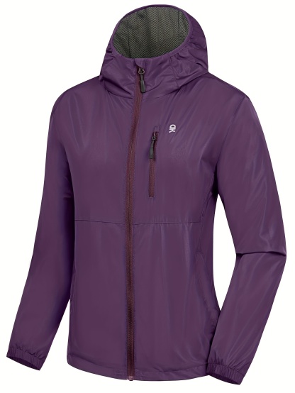 Women's Windbreaker Breathable Ripstop Light Jacket 