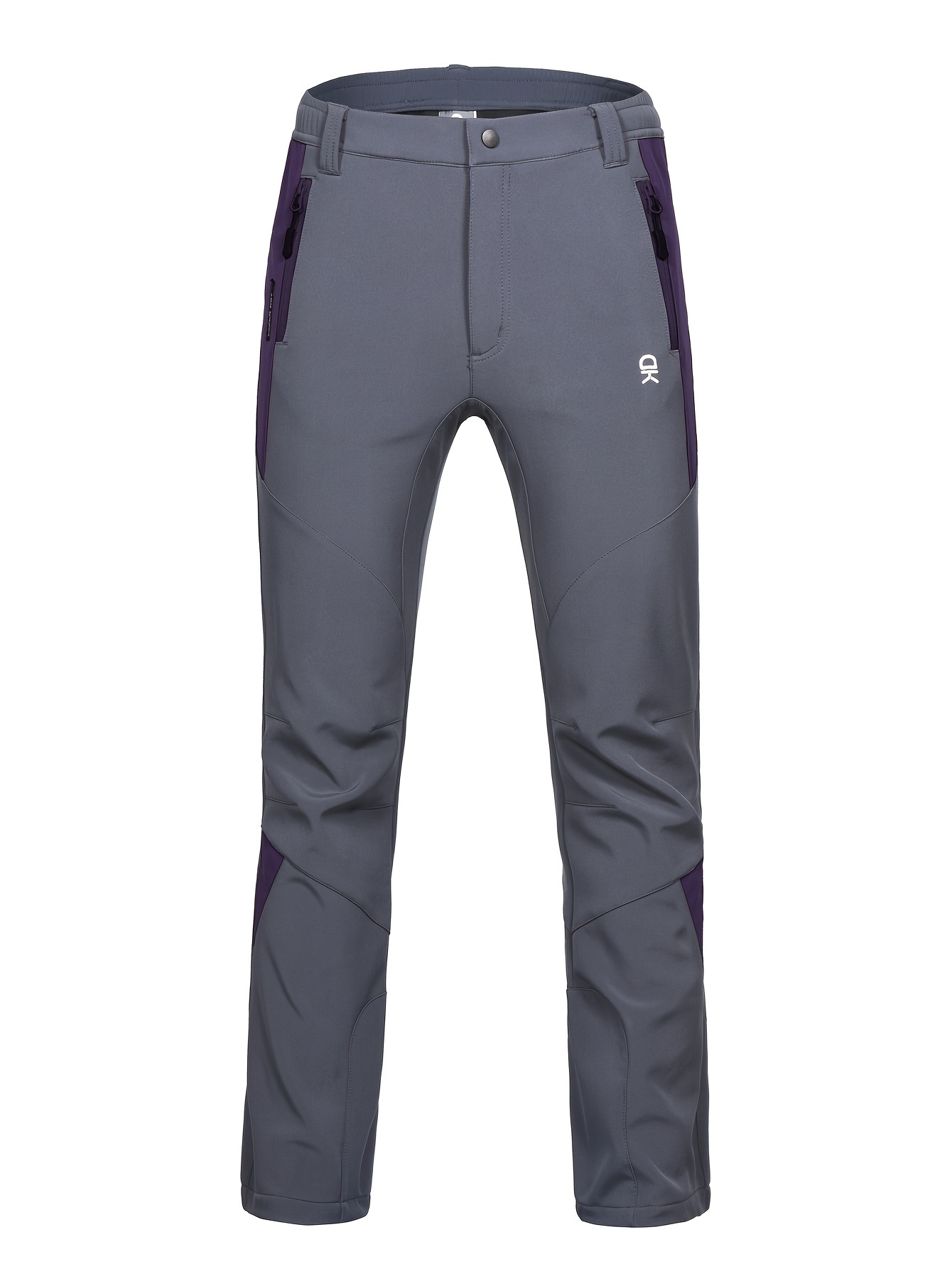 Women's Softshell Hiking Pants with Reinforced Knees & Elastic Cuffs