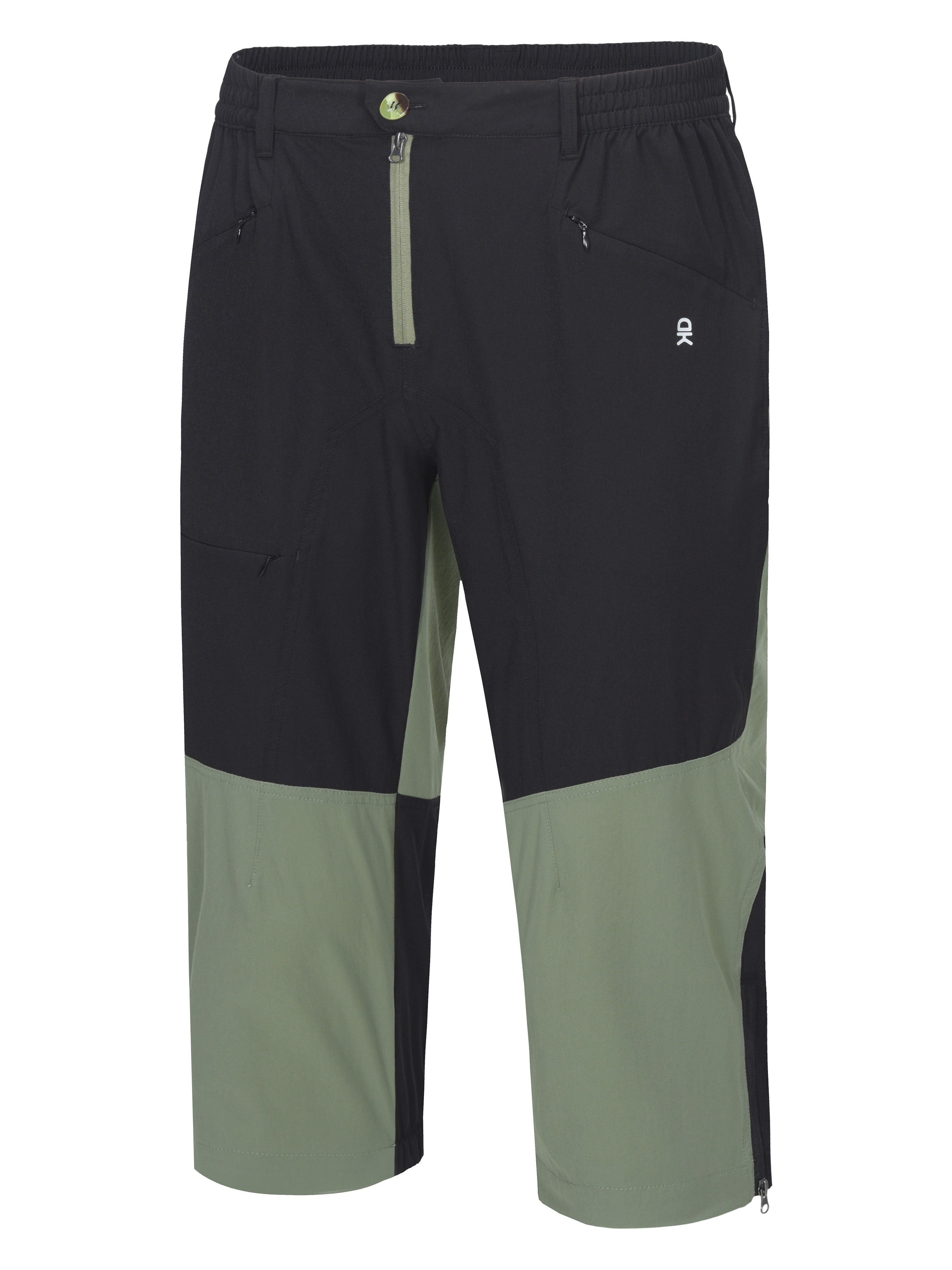 Men's Quick Dry 3/4 Pants Capri Shorts 