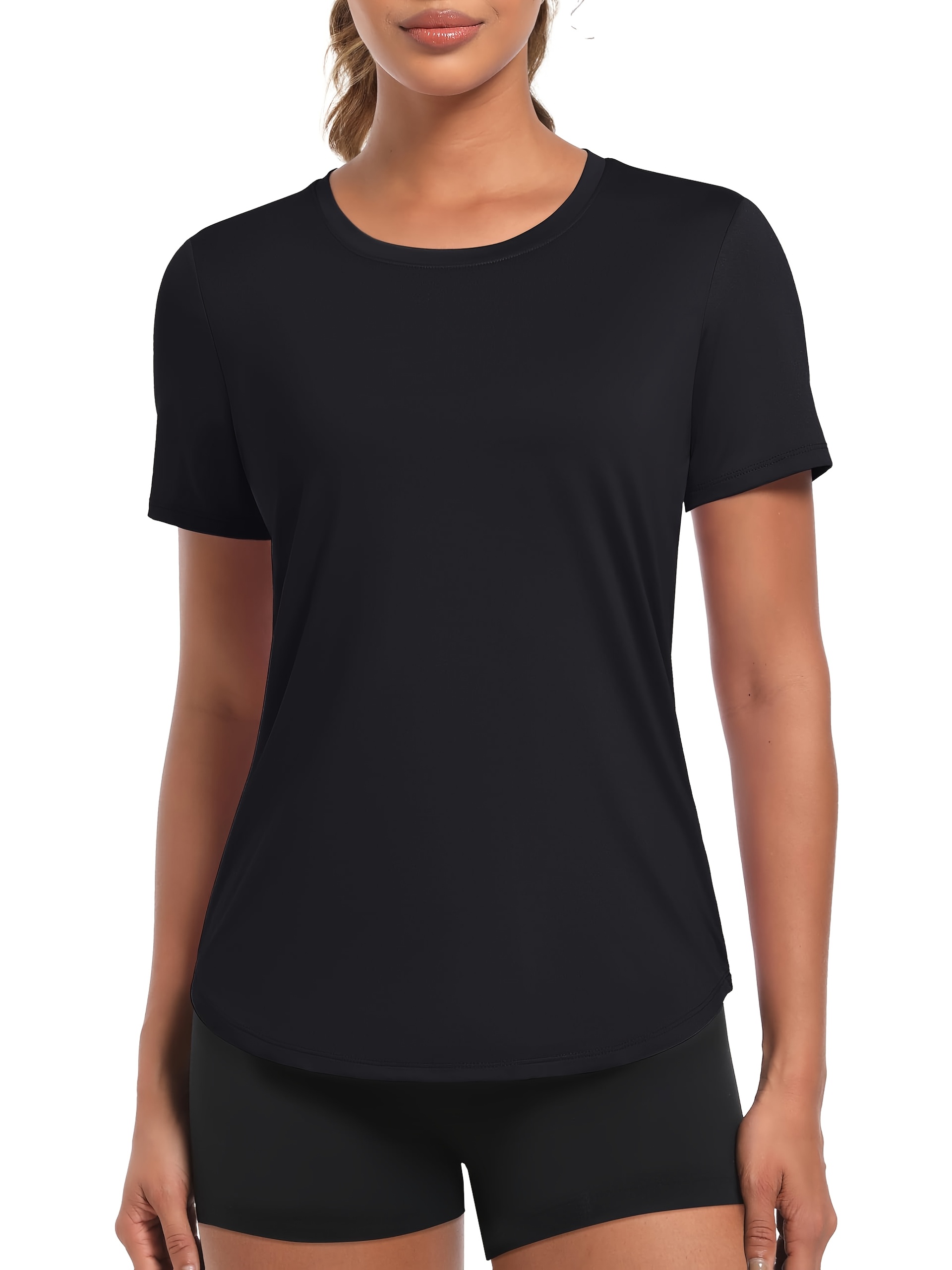 Women's UPF80+ Sun Protection Workout T-Shirt