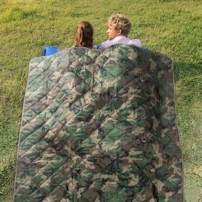  Camouflage Camping Blanket