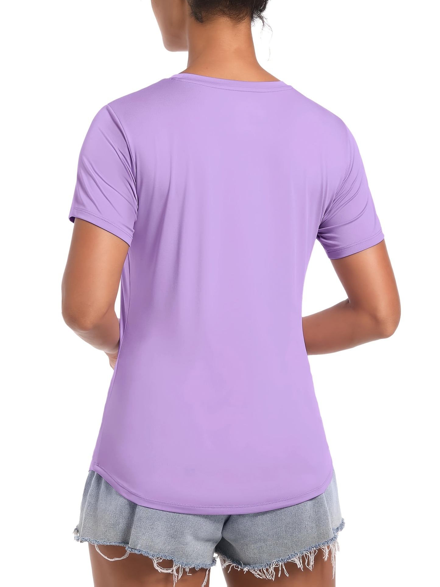 Women's UPF80+ Sun Protection Workout T-Shirt