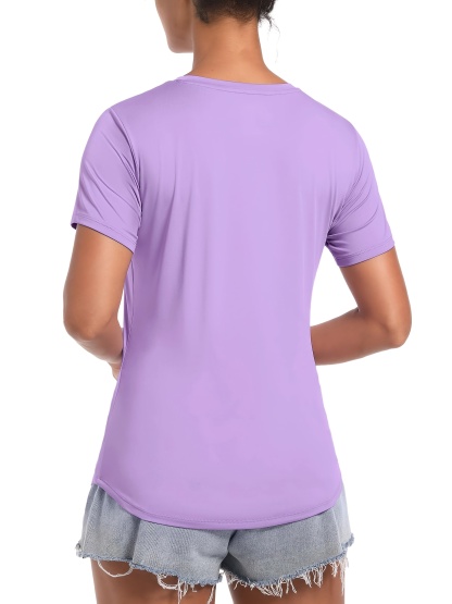 Women's UPF80+ Sun Protection Workout T-Shirt