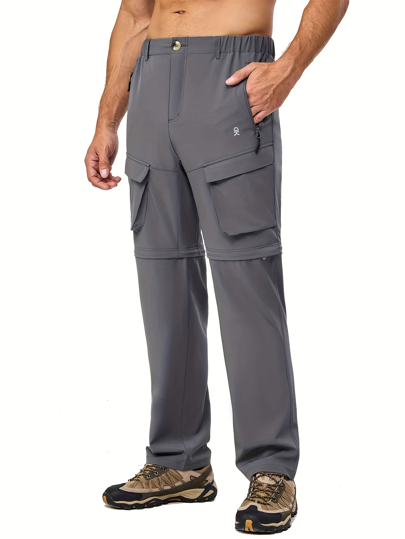 Men's Zip Off Convertible Quick Dry Cargo Pants 