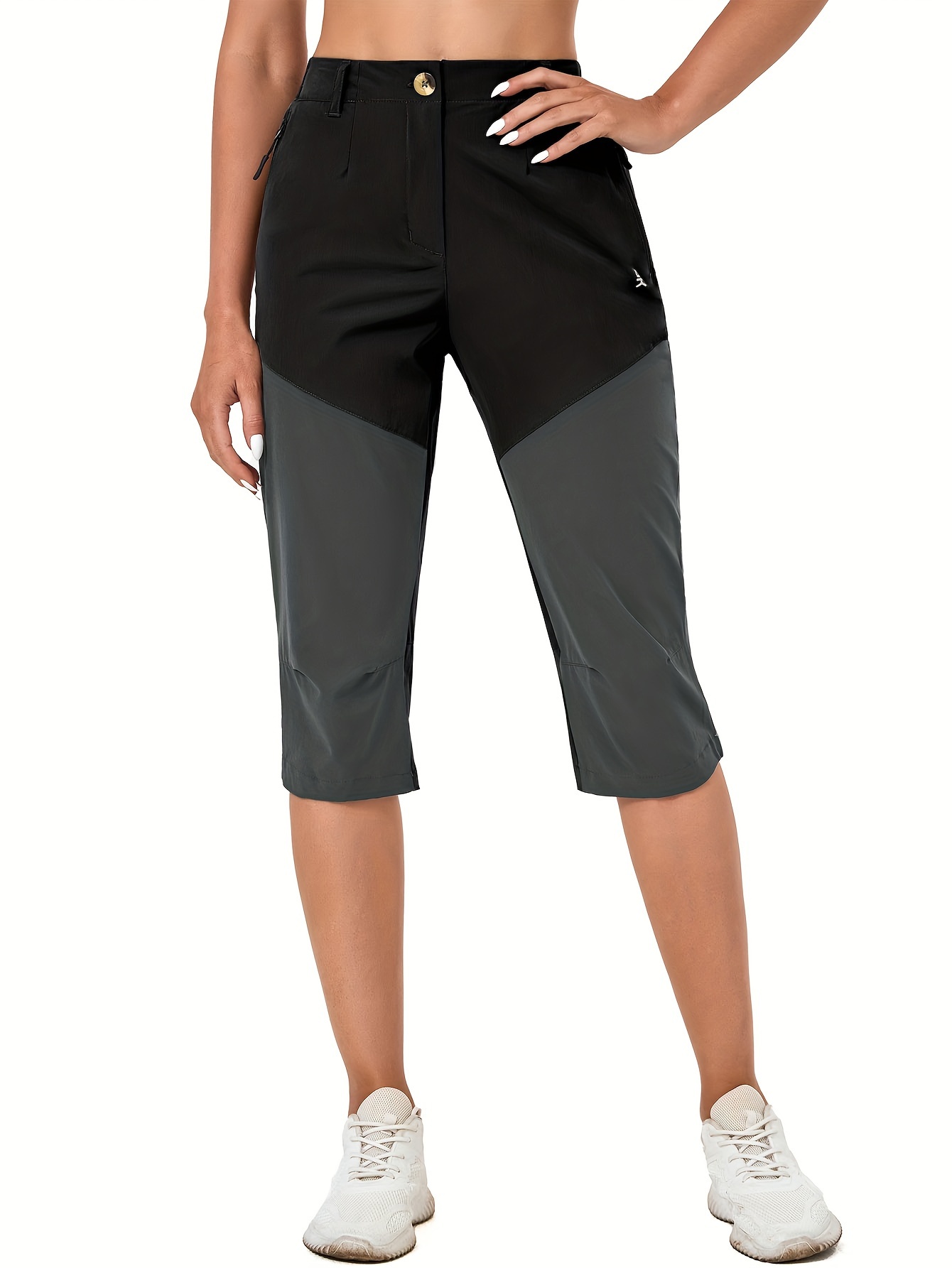 Women's Stretch Capris with Pockets