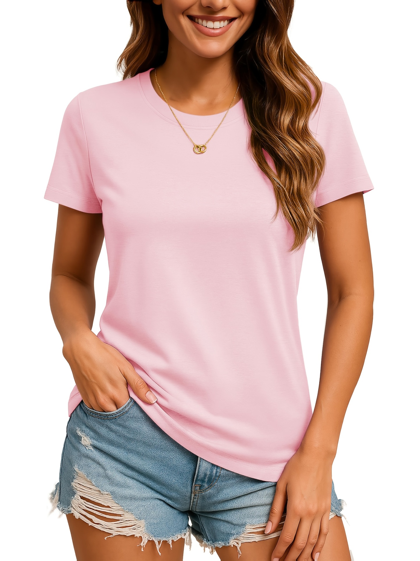 Women's Dopamine Cotton T-Shirt 