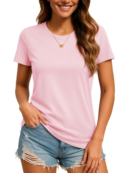 Women's Dopamine Cotton T-Shirt 