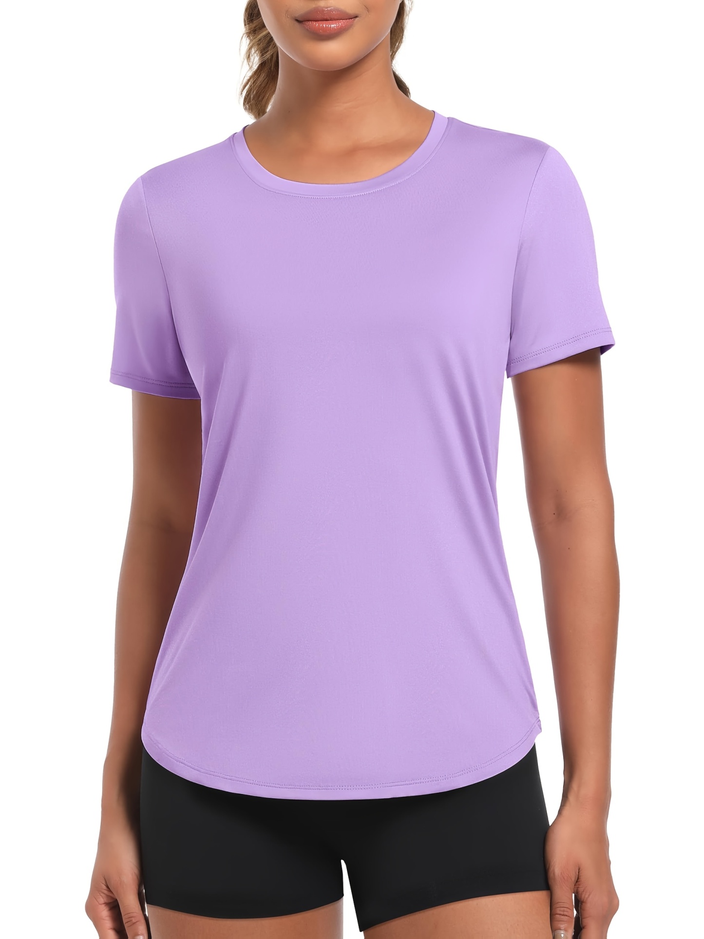 Women's UPF80+ Sun Protection Workout T-Shirt