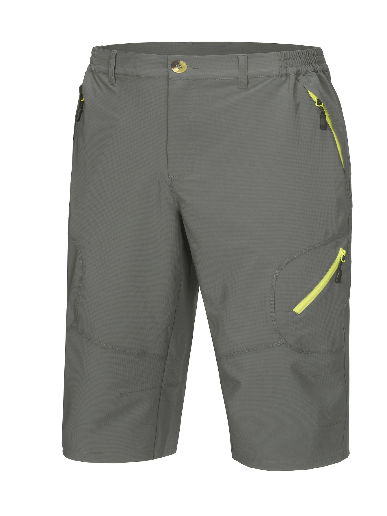 Men'S Capri Shorts Quick-Dry Performance 3/4 Hiking Pants 