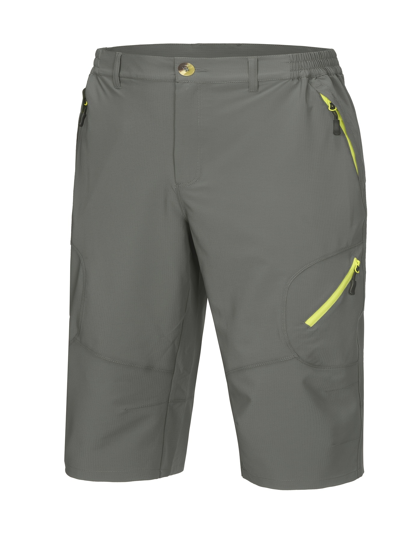 Men'S Capri Shorts Quick-Dry Performance 3/4 Hiking Pants 