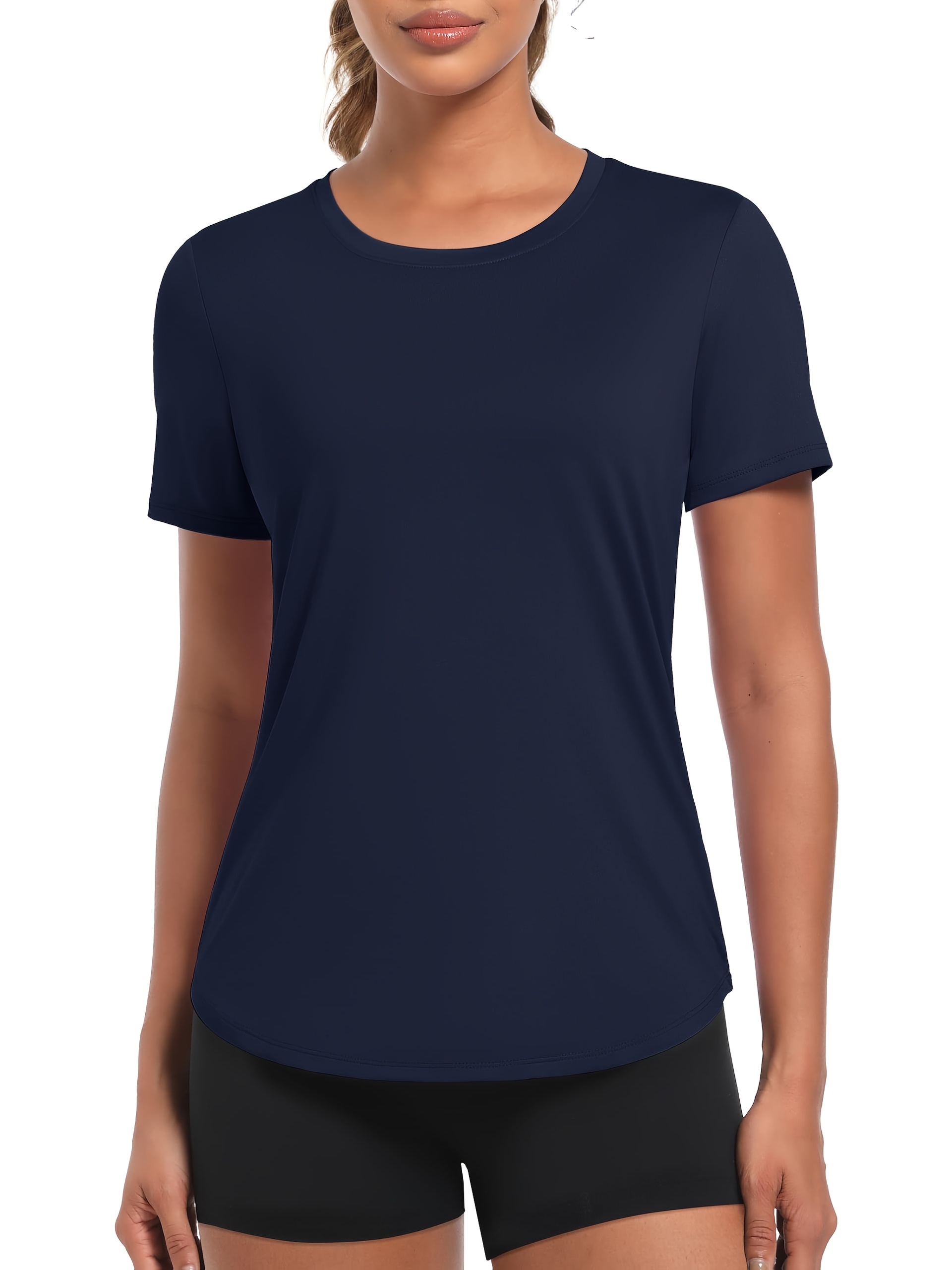 Women's UPF80+ Sun Protection Workout T-Shirt