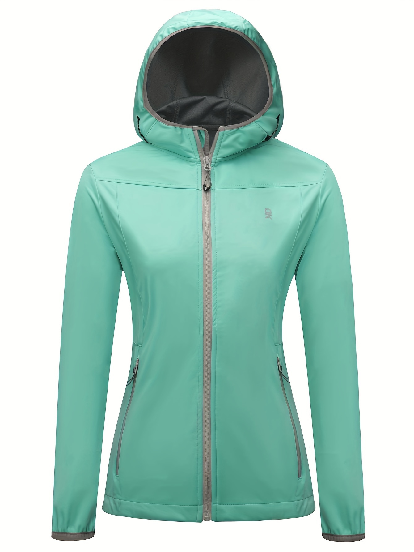 Women's WaterproofLightweight Hooded Jacket