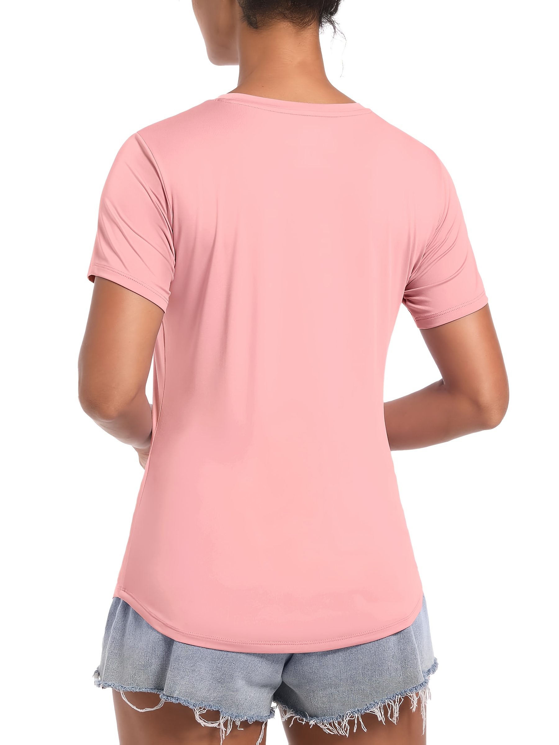 Women's UPF80+ Sun Protection Workout T-Shirt
