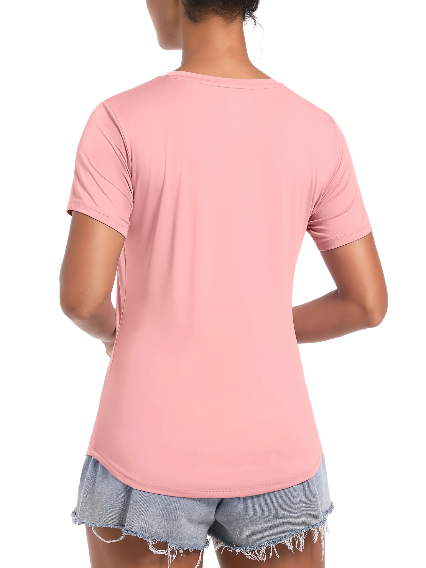Women's UPF80+ Sun Protection Workout T-Shirt